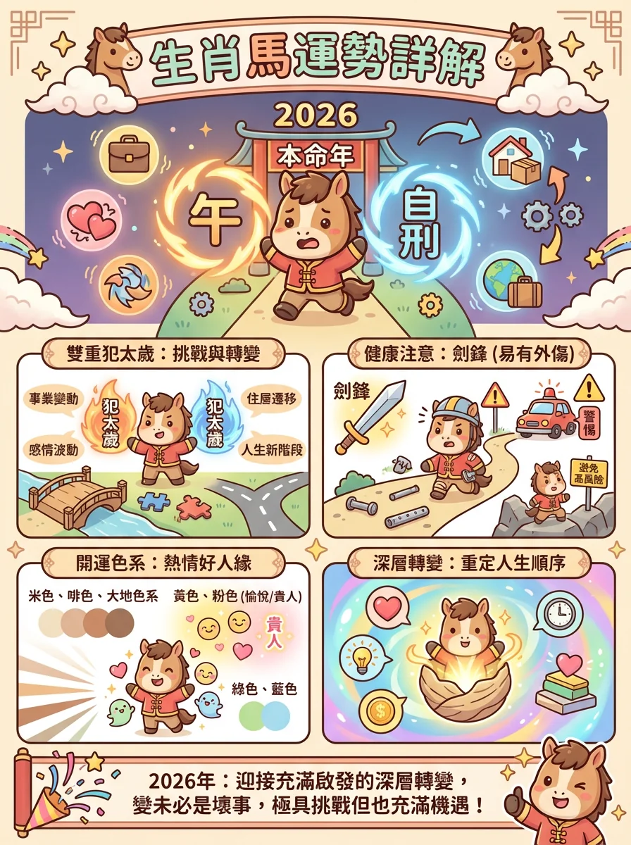 2026 12生肖運勢