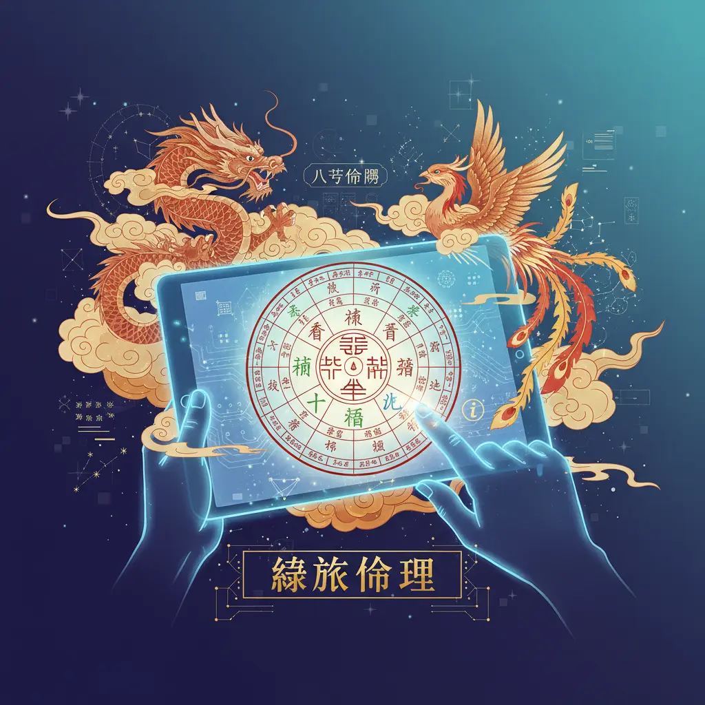 線上命理 - 八字命盤