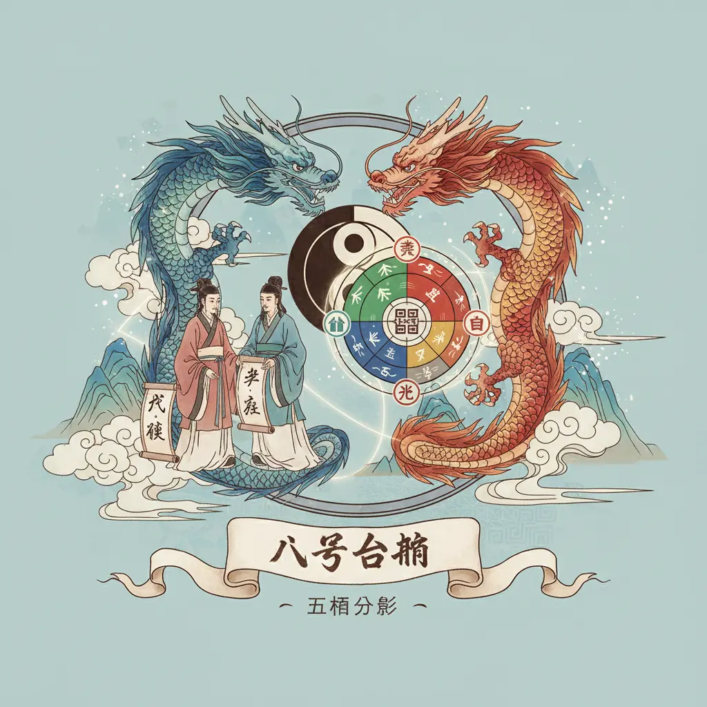 五行分佈 - 八字合婚