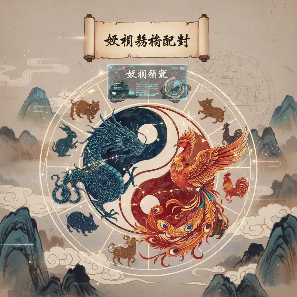 婚姻預測 - 婚姻屬相配對