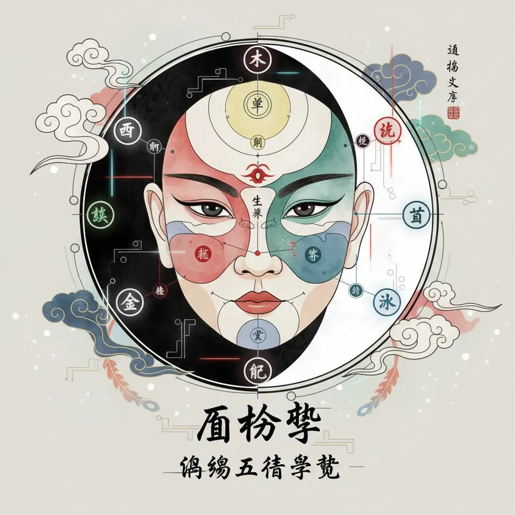 陰陽五行學說 - 面相學
