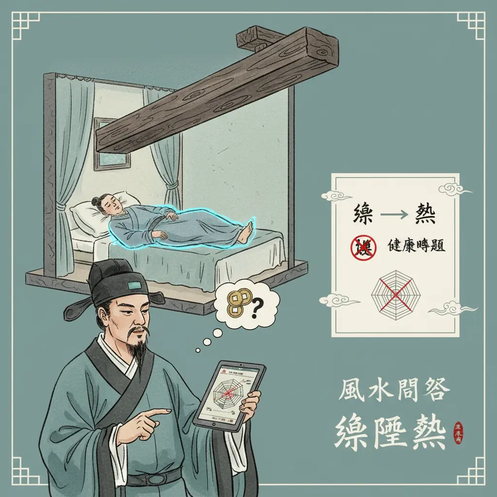 風水問答 - 樑壓煞