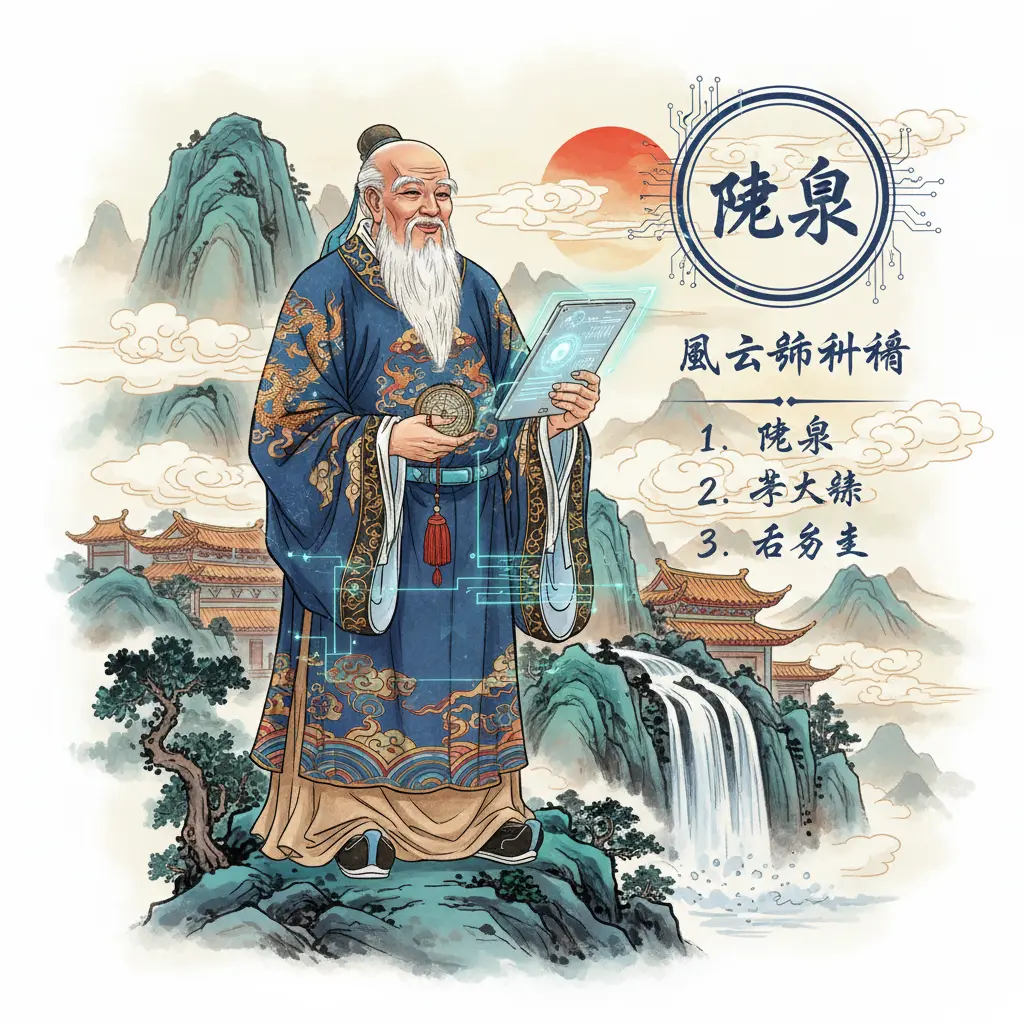 風水師排名 - 陳伯