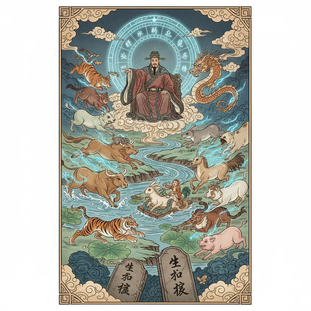 生肖 - 生肖起源