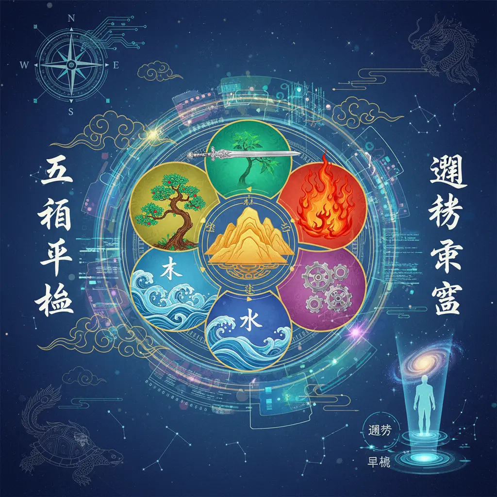 運勢預測 - 五行平衡