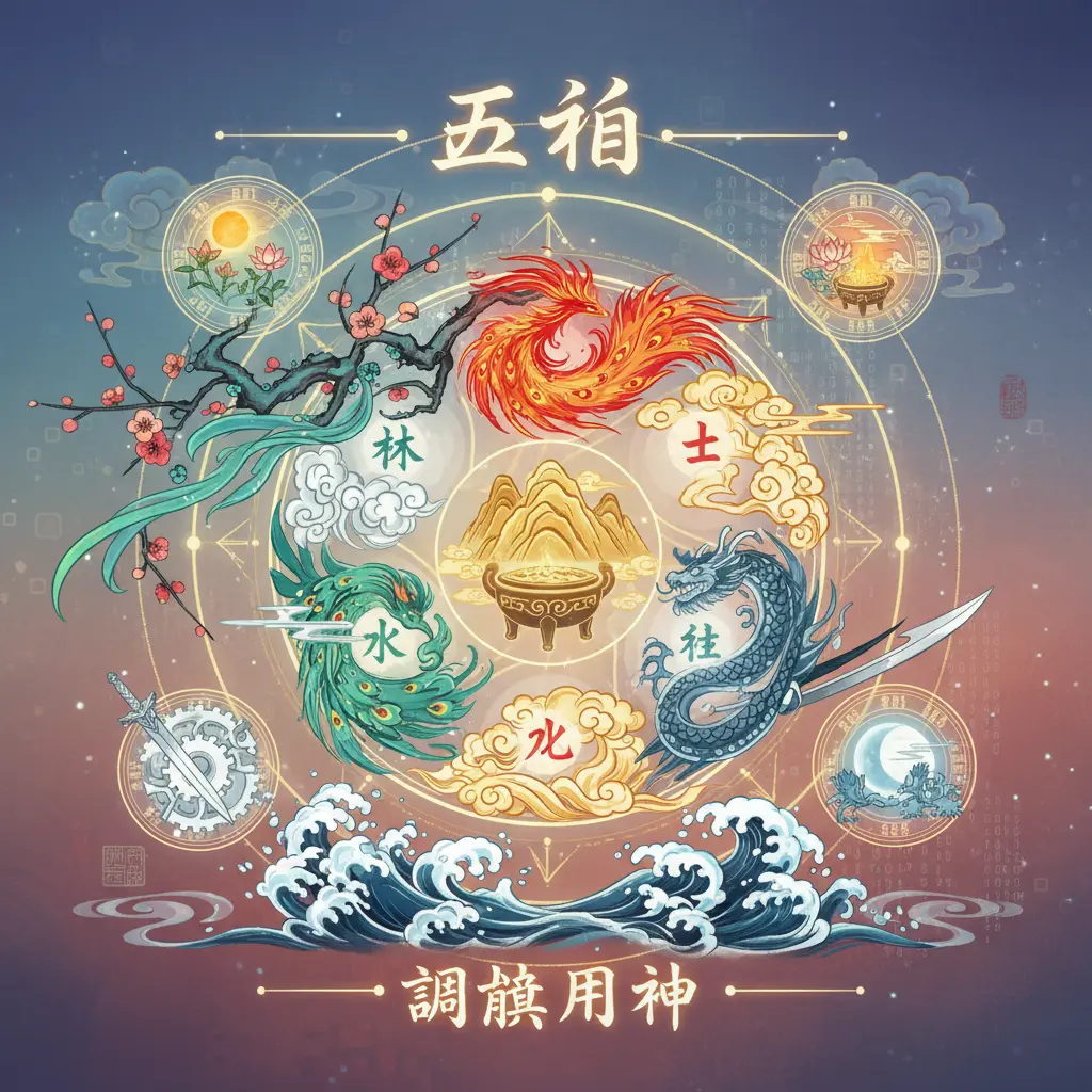 調候用神 - 五行