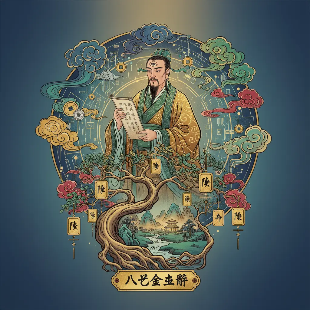 八字金玉賦 - 偏印