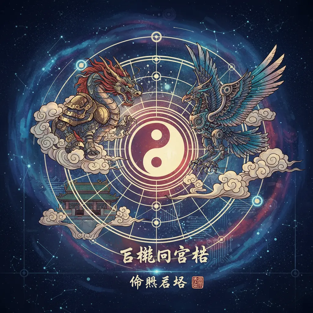 命盤格局 - 巨機同宮格