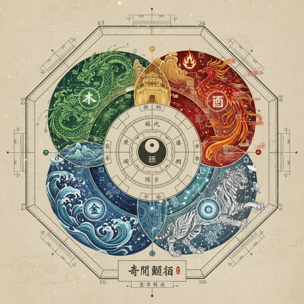 奇門遁甲 - 五行