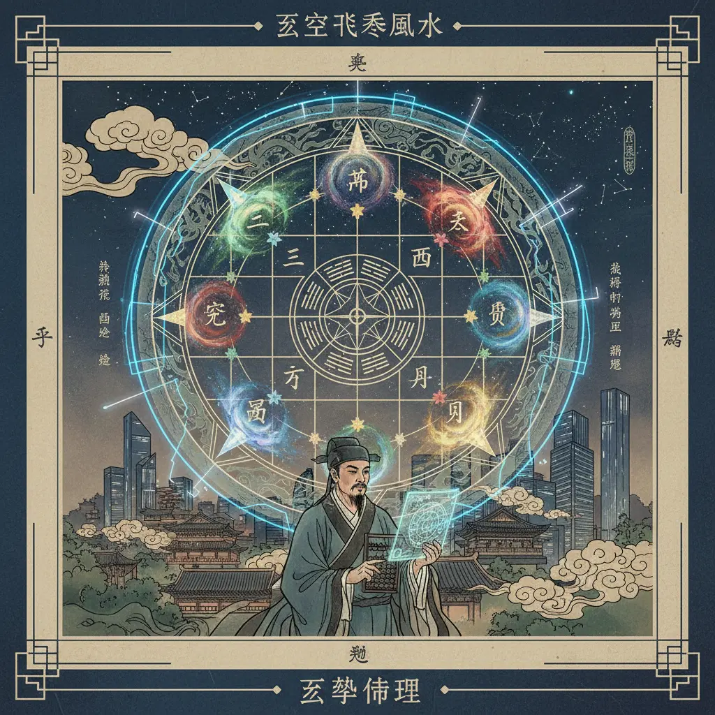 玄學命理 - 玄空飛星風水