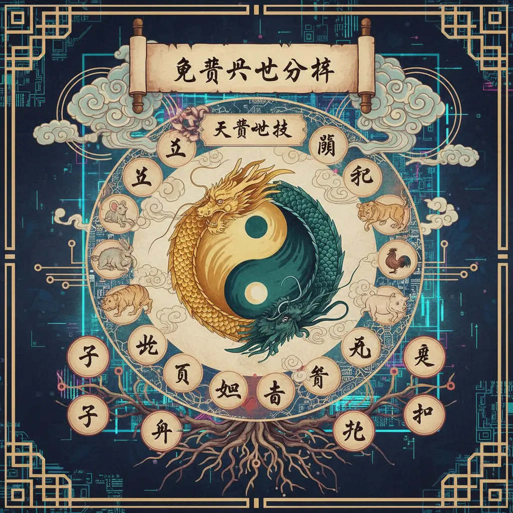 免費八字分析 - 天干地支