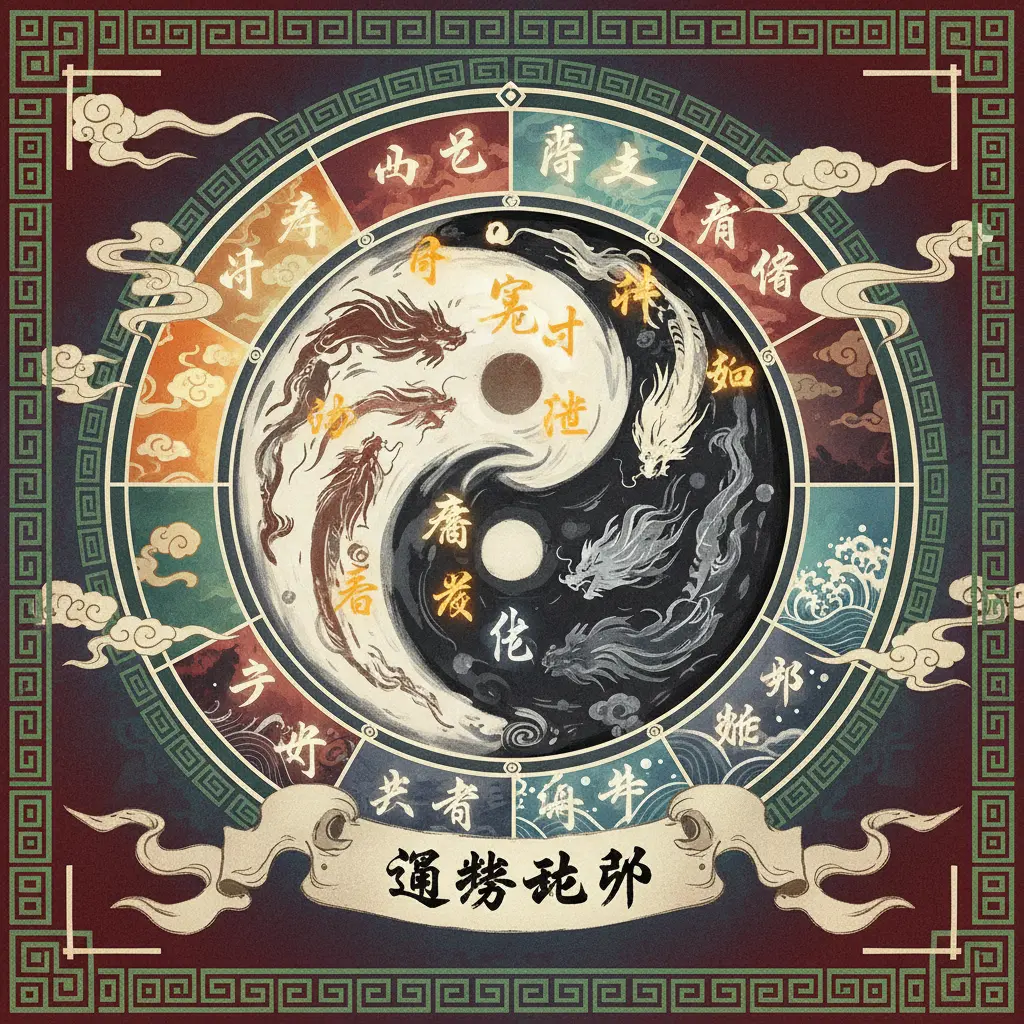 運勢起伏 - 天干地支