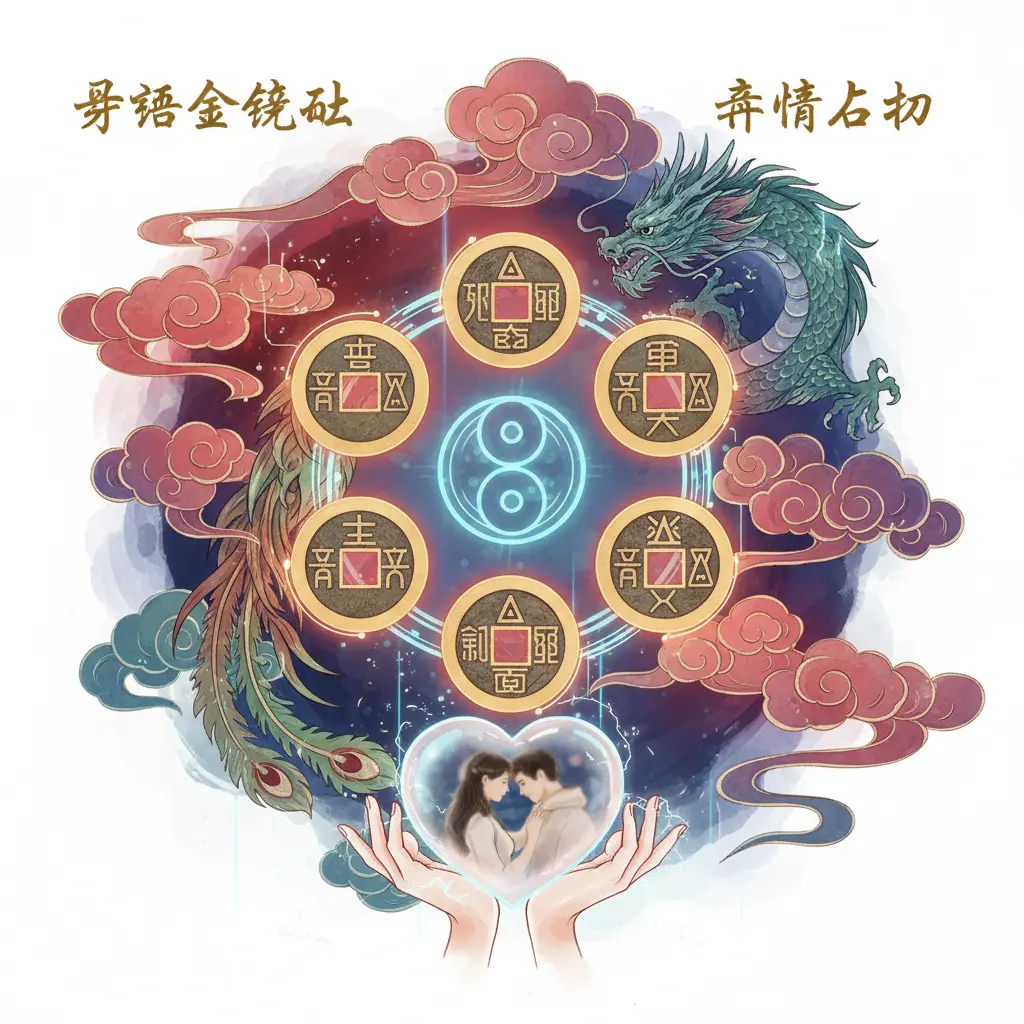 愛情占卜 - 易經金錢卦