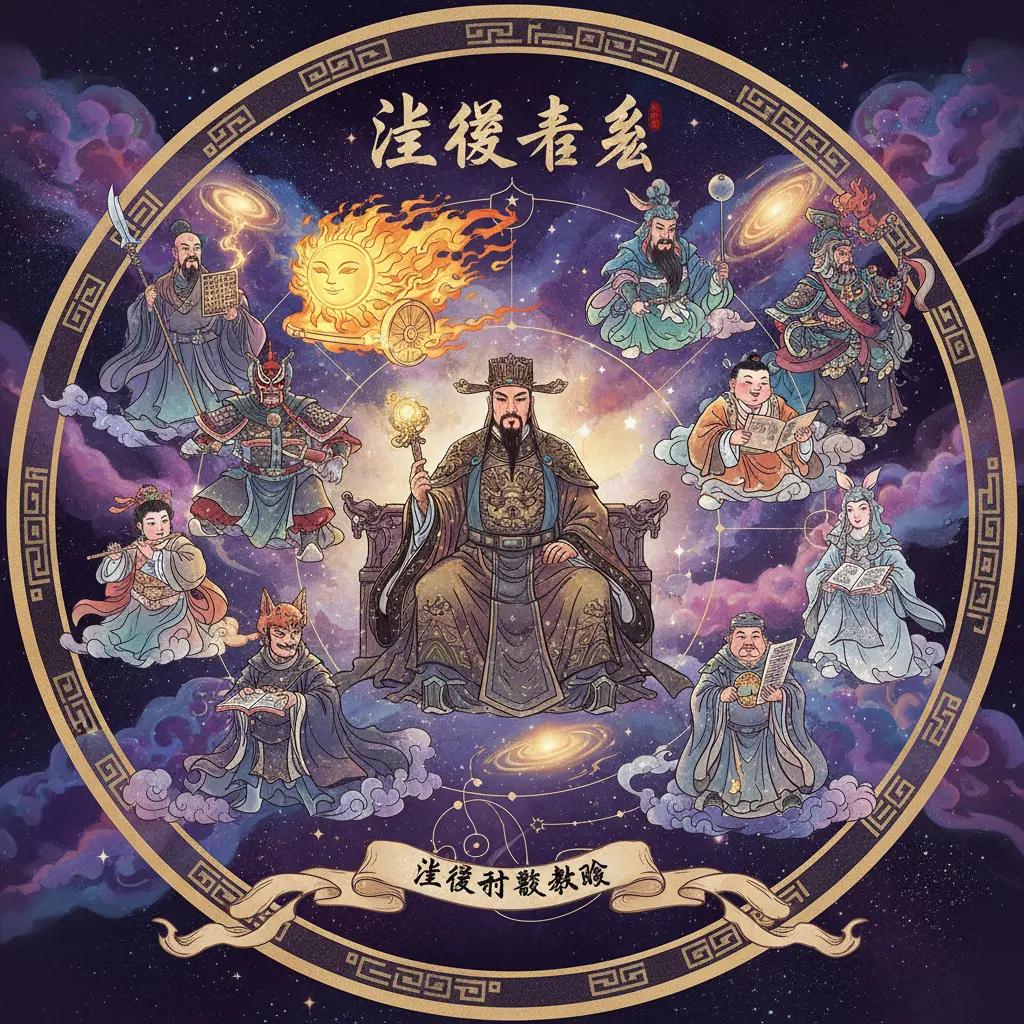 紫微鬥數教學 - 紫微星系