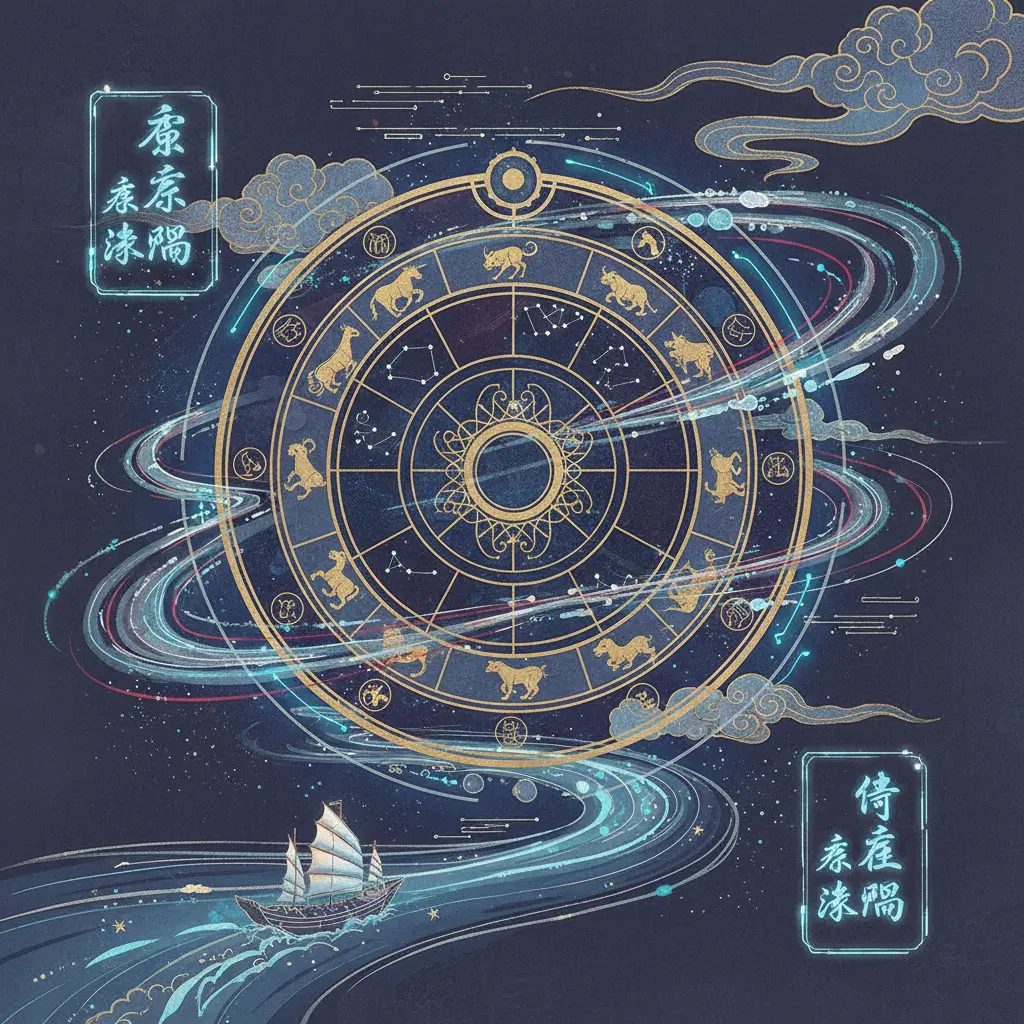 命運走向 - 星座星盤