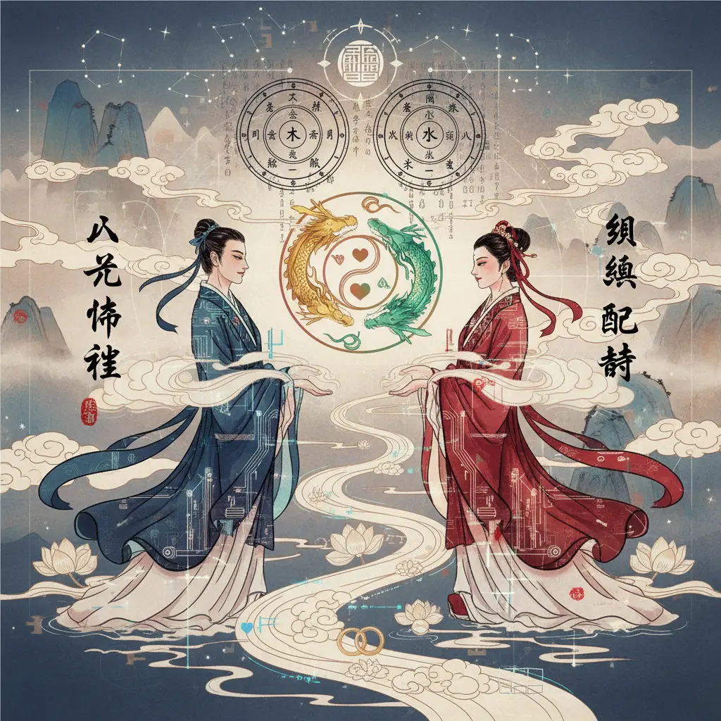 姻緣配對 - 八字命理