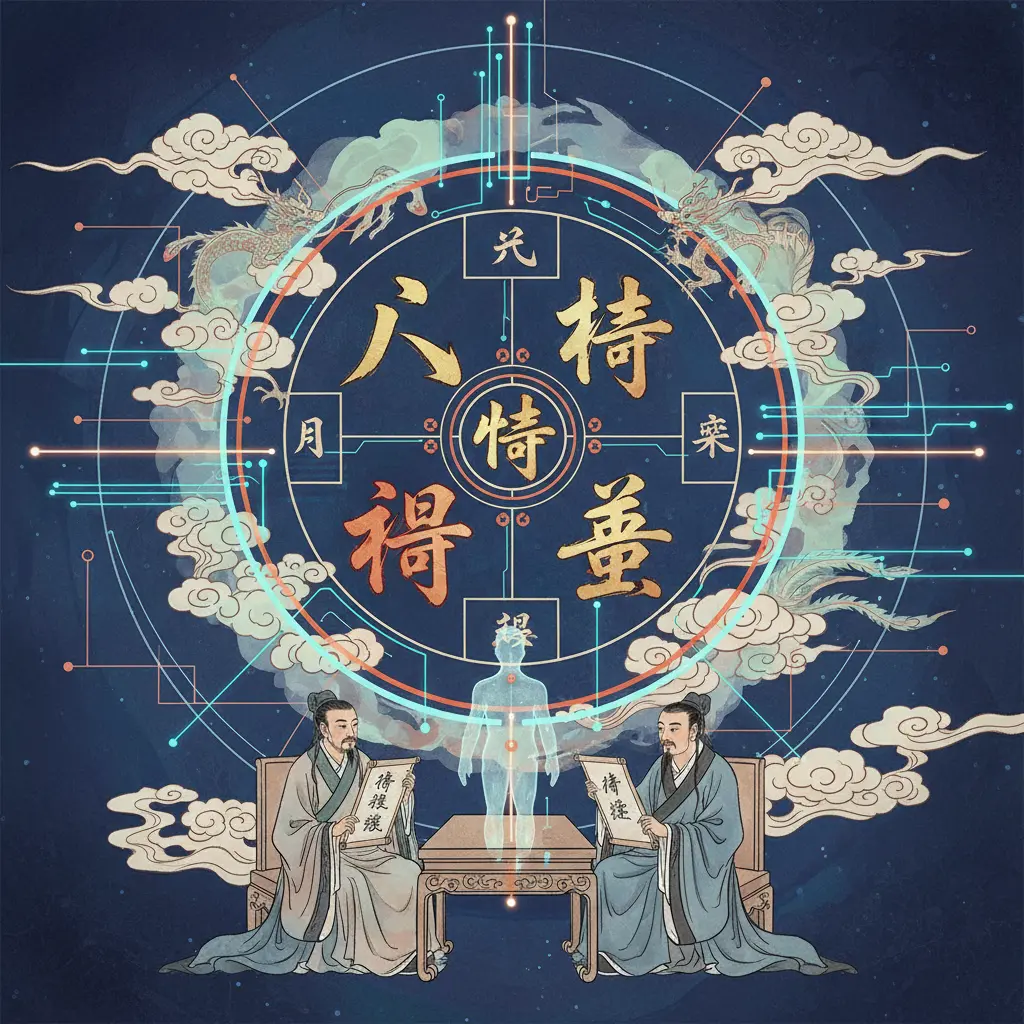 命理解說 - 八字命盤