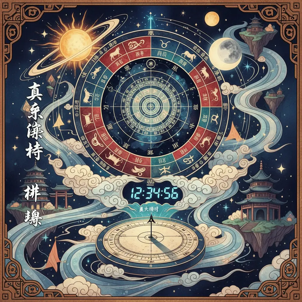 真太陽時 - 排盤