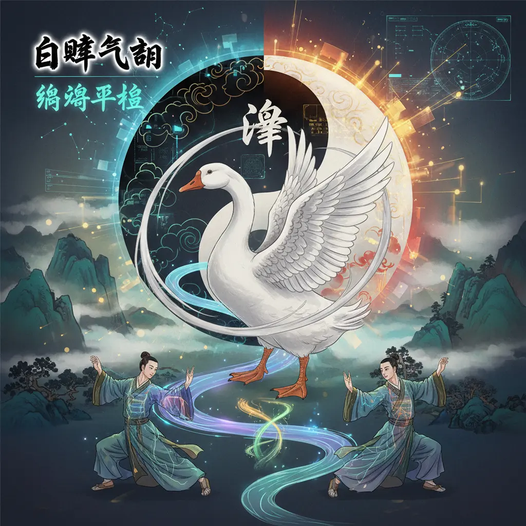 陰陽平衡 - 白雁氣功