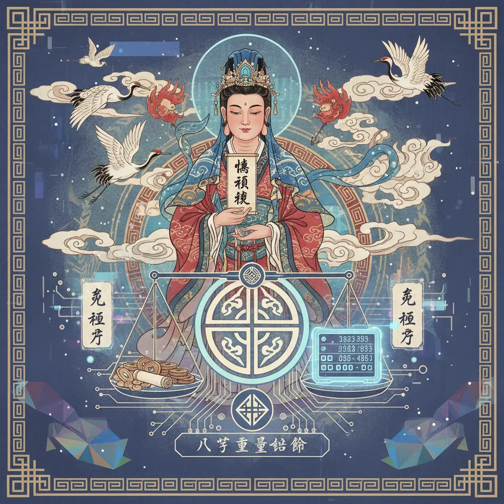 八字重量計算 - 媽祖靈籤