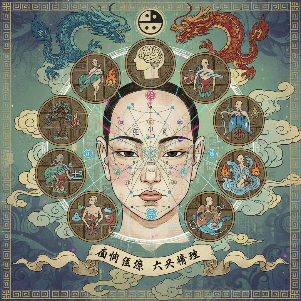 八字病源賦 - 面相學