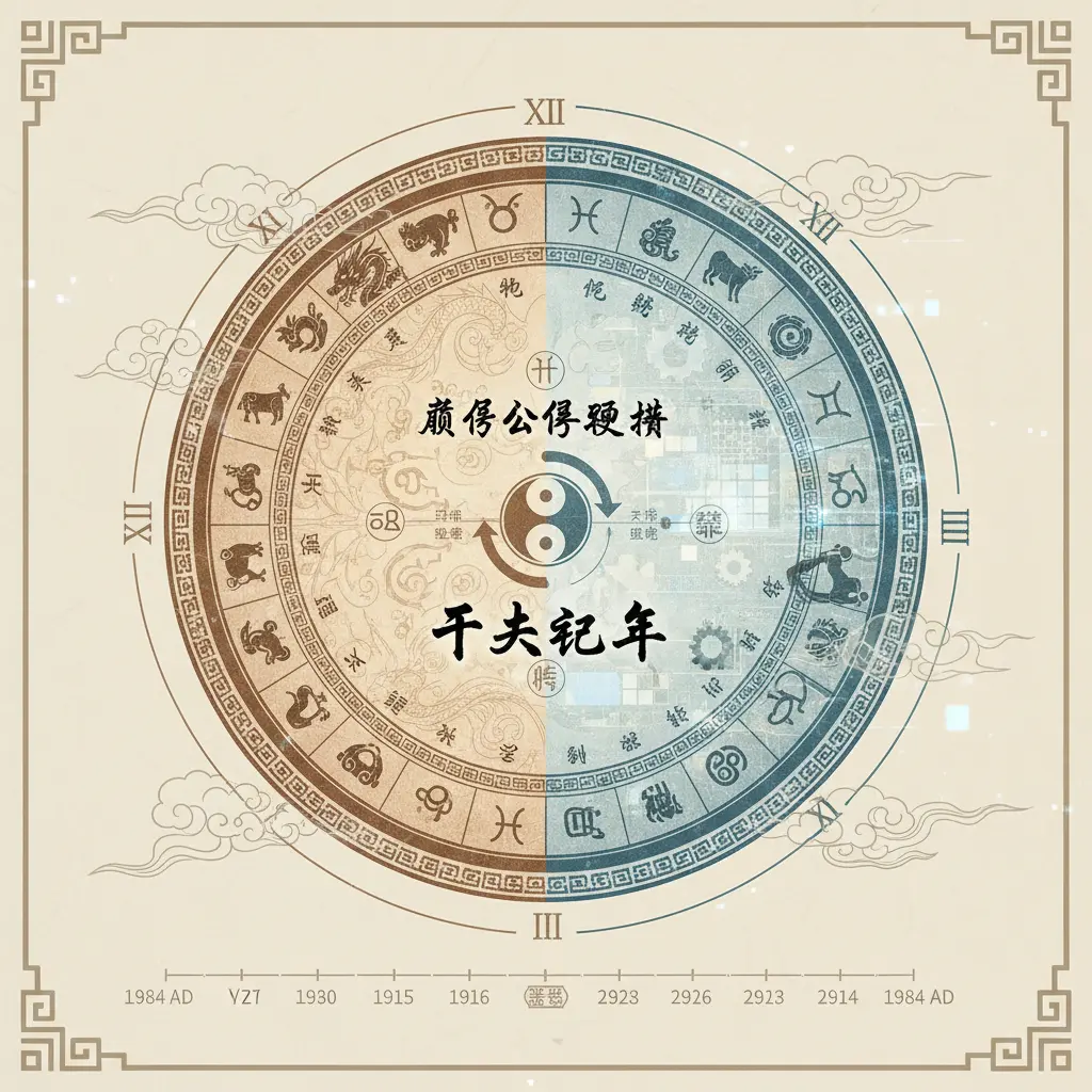 農曆公曆轉換 - 干支紀年