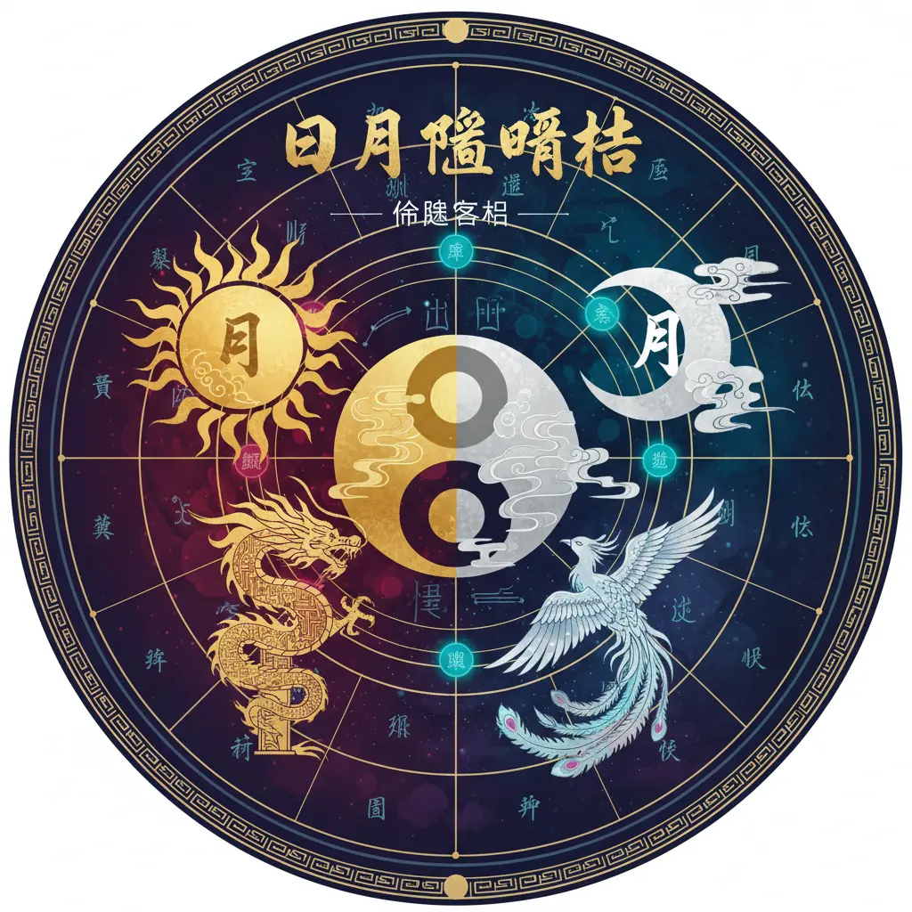 命盤格局 - 日月並明格