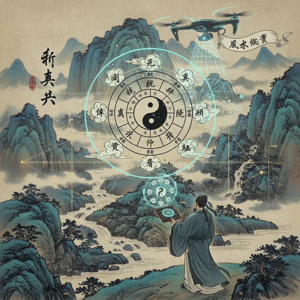 風水勘察 - 先天八卦