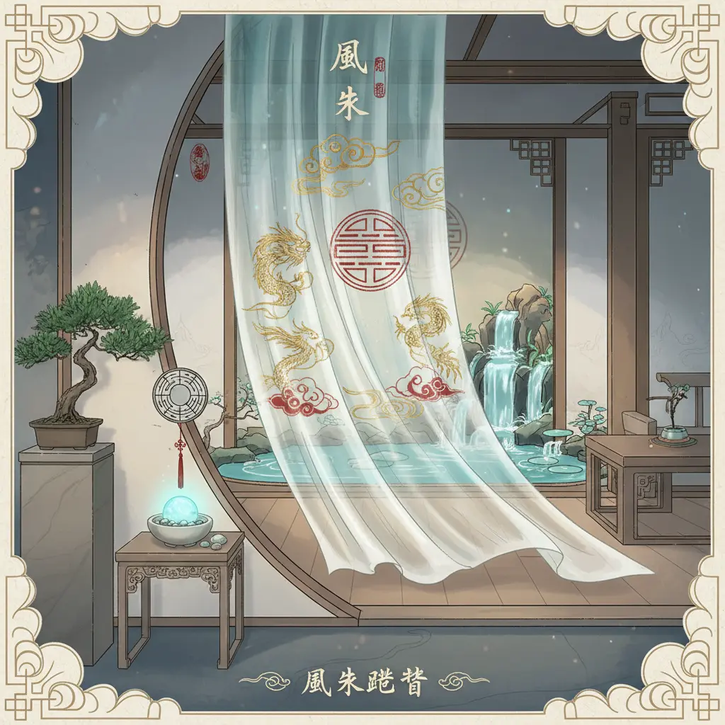 風水擺設 - 風水簾