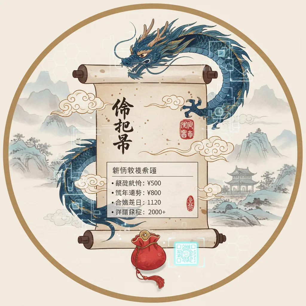 命理報告 - 算命收費