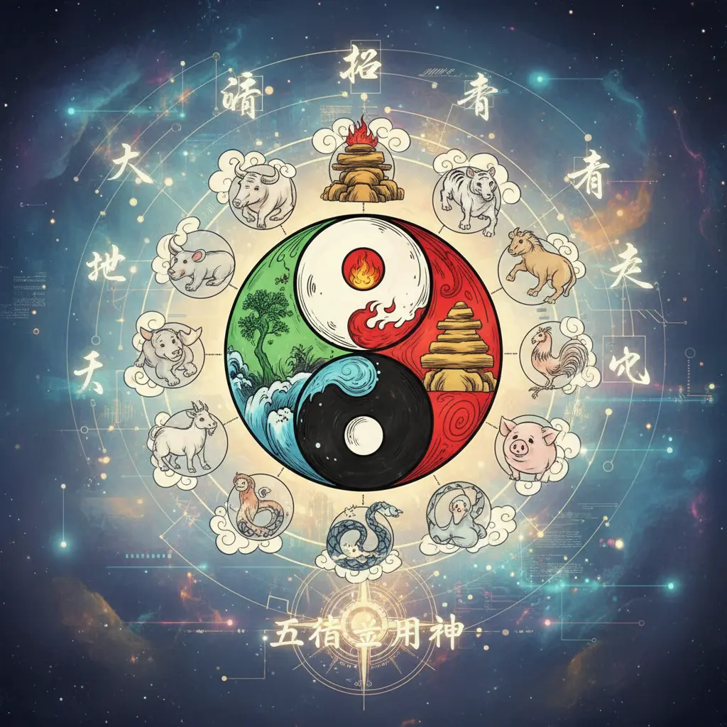 五行喜用神 - 天干地支