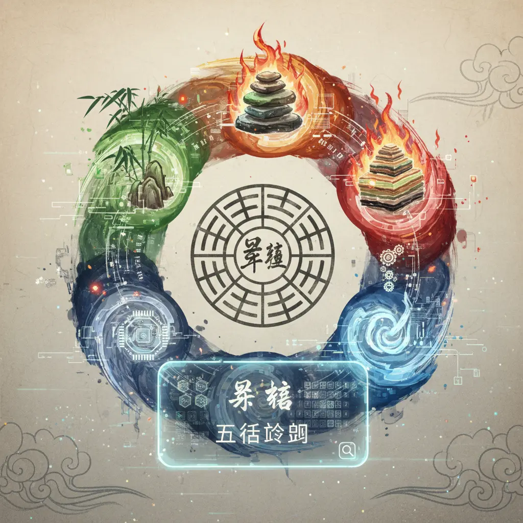 五行查詢 - 易經