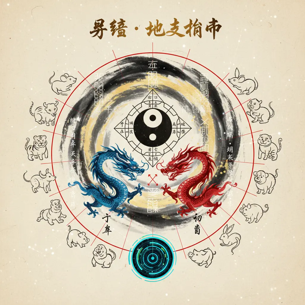 地支相沖 - 易經