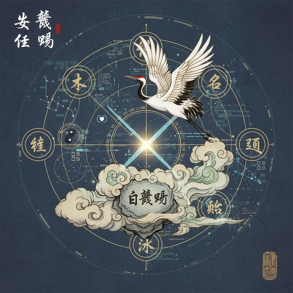 白鶴鳴 - 姓名學