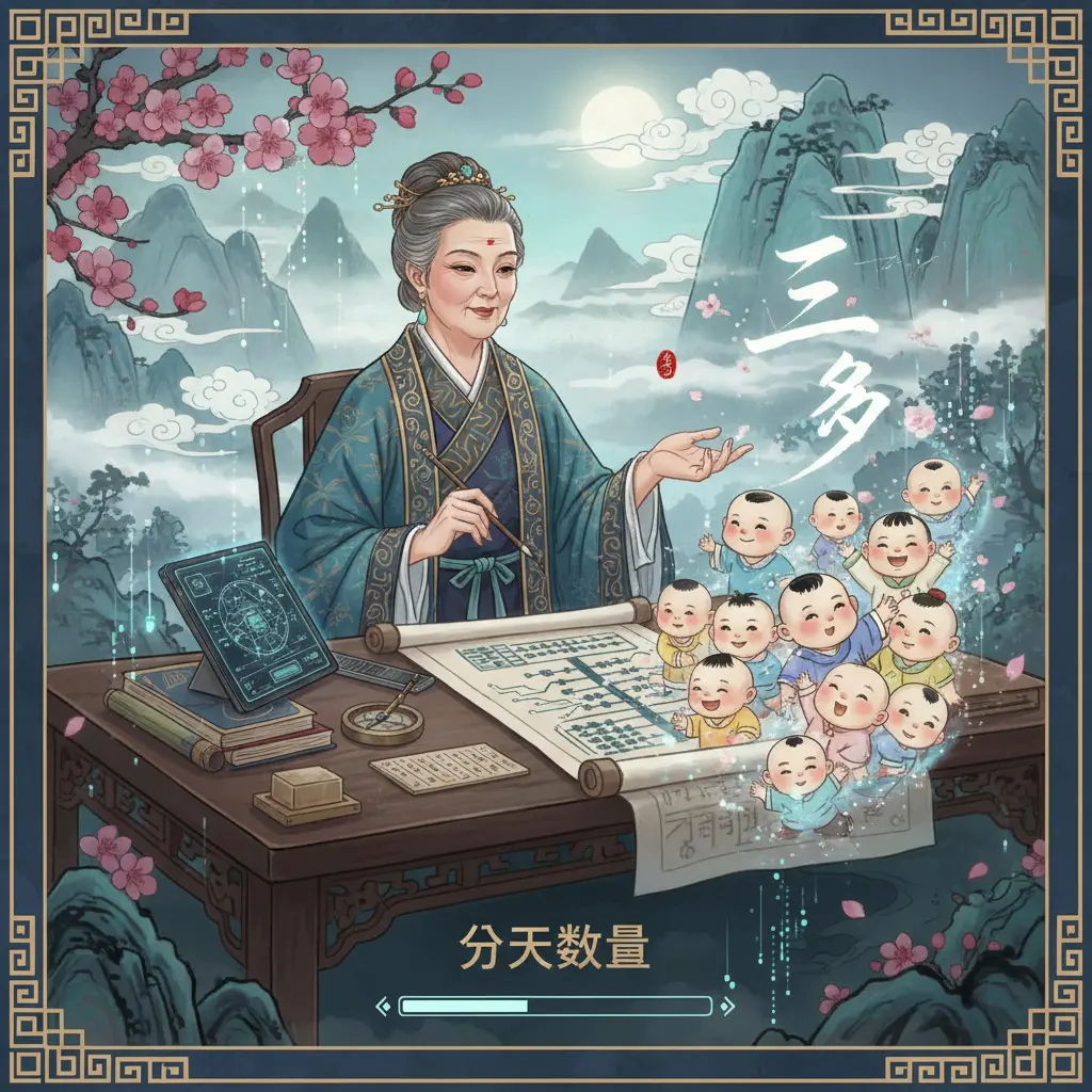 子女數量 - 命理師