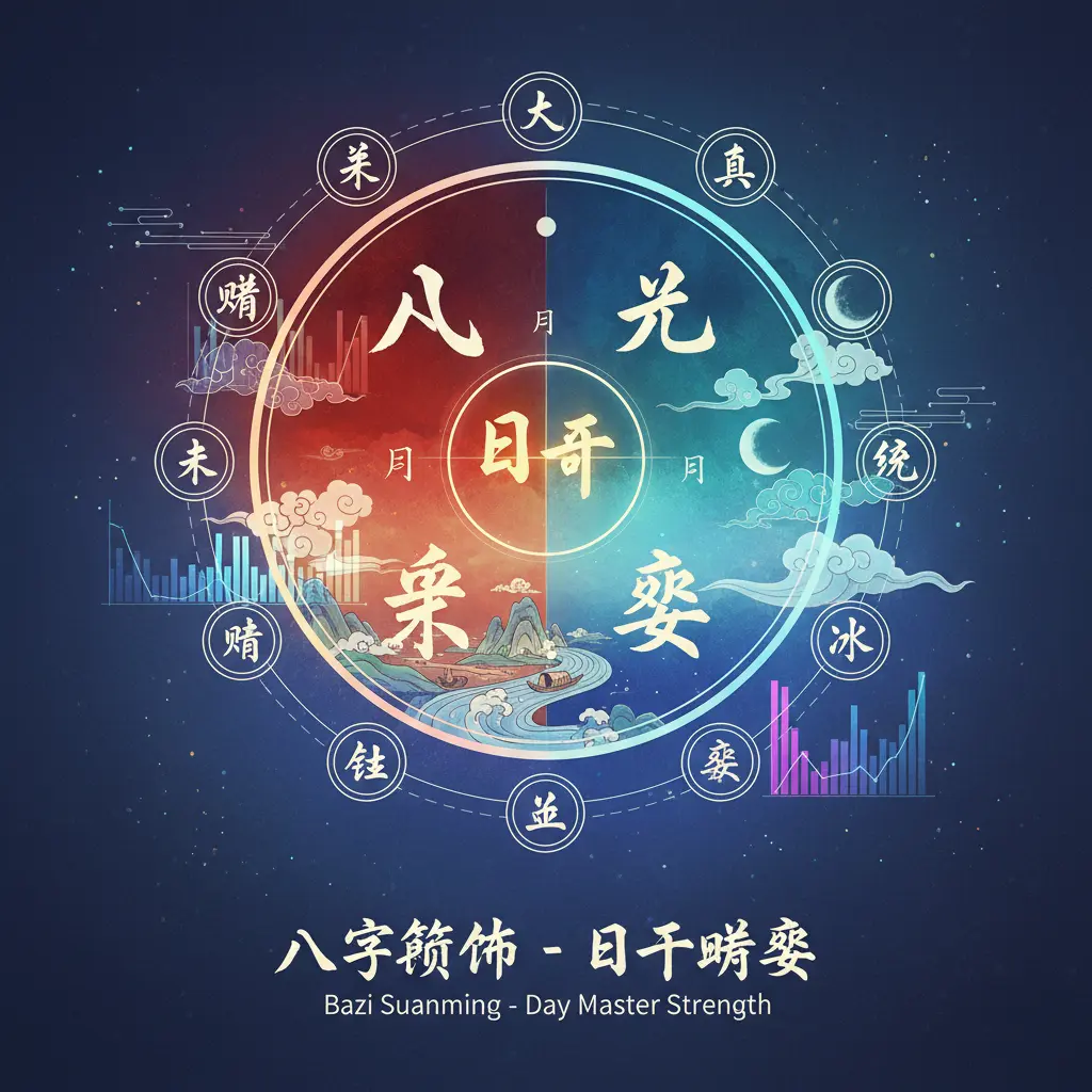 日干旺衰 - 八字算命