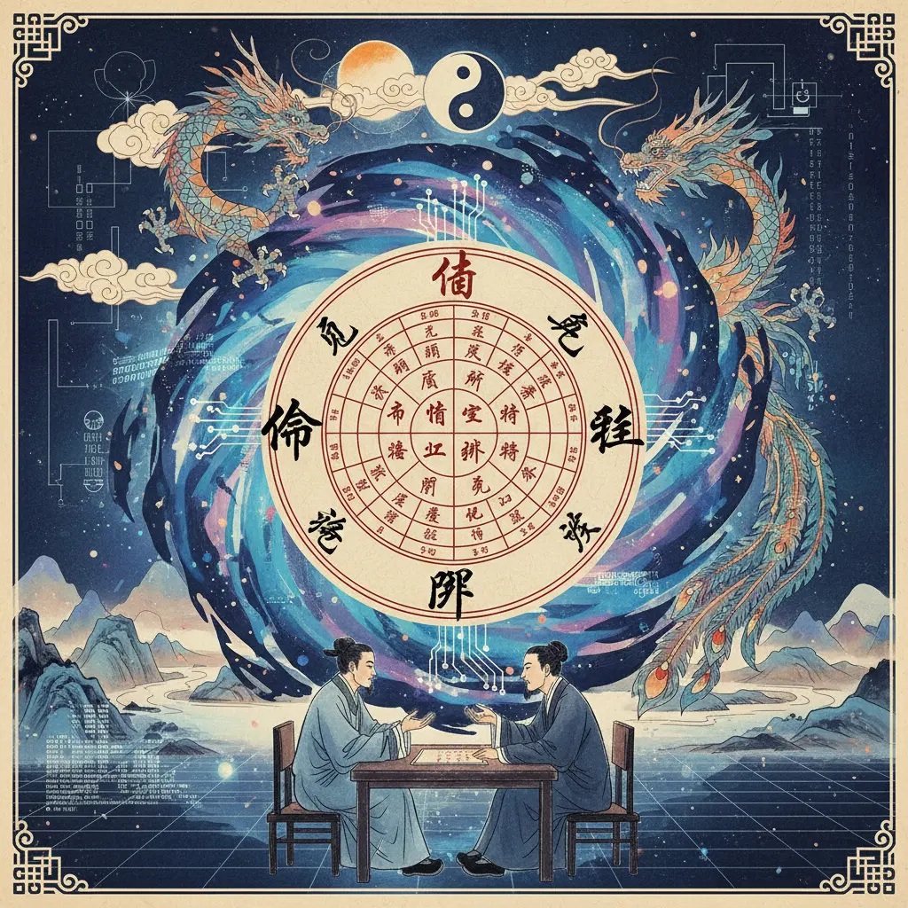 命運解析 - 八字排盤