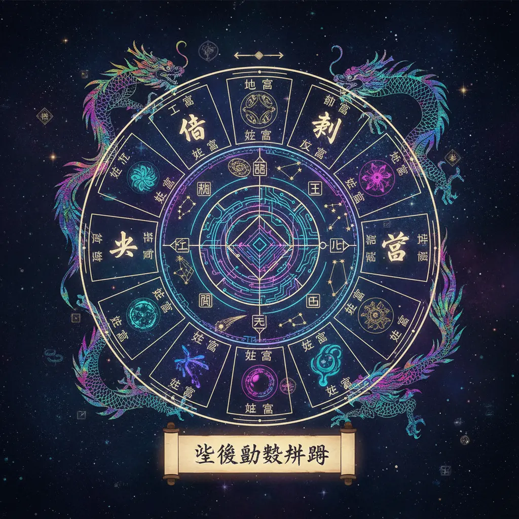 紫微鬥數排盤 - 命盤