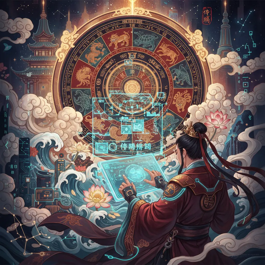 命盤排盤 - 命盤