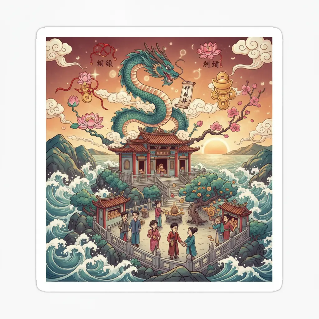 姻緣財運 - 坪洲龍母廟