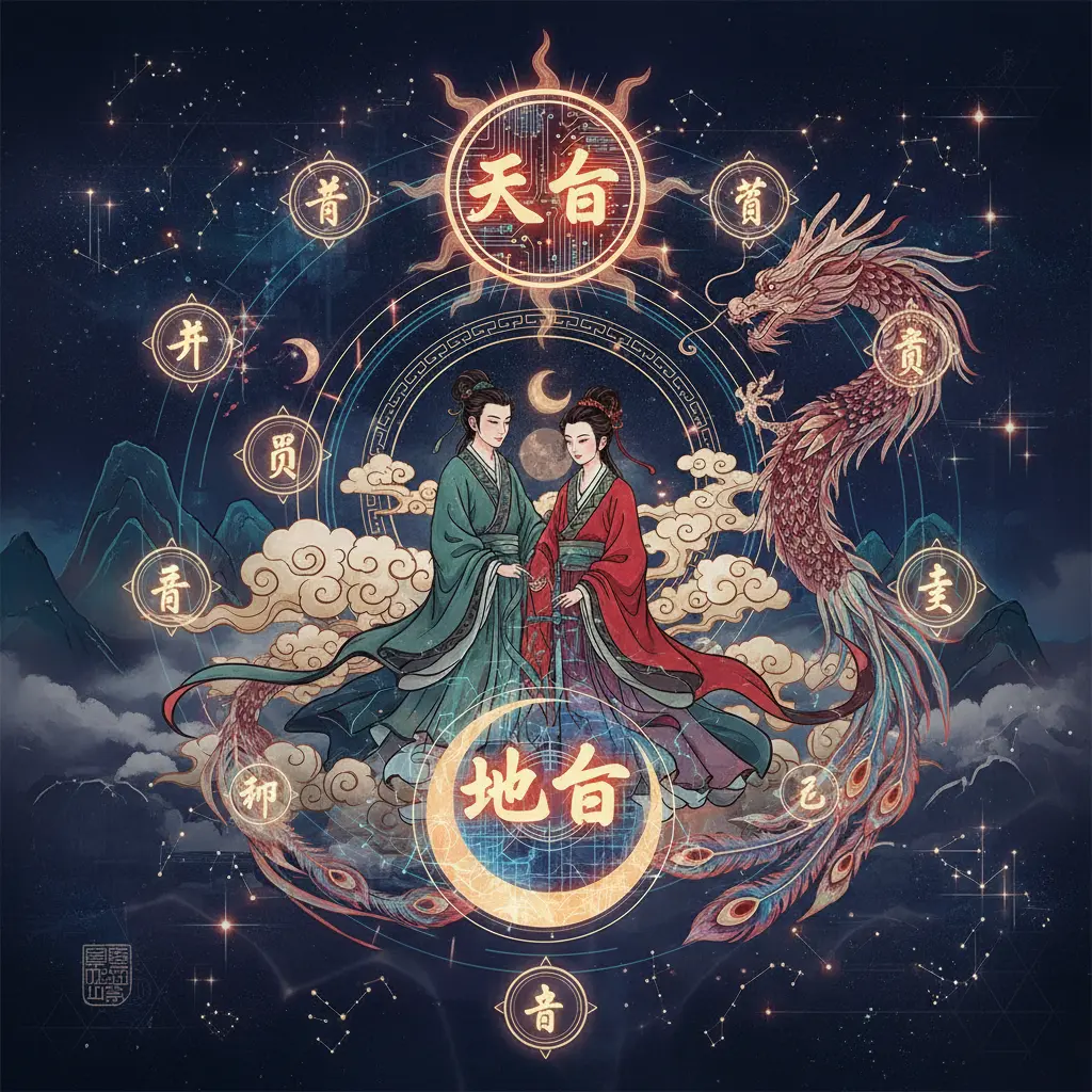 八字婚姻 - 天合地合