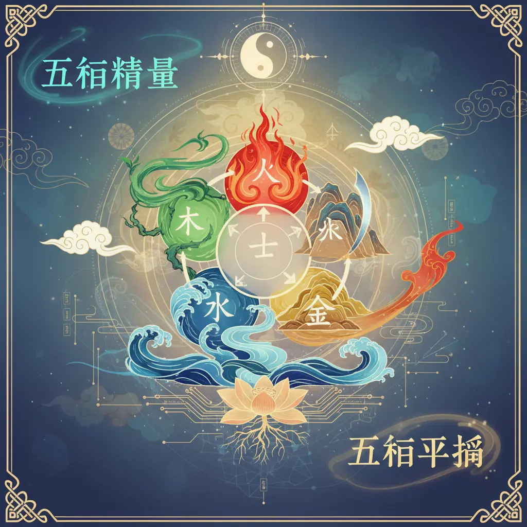 五行平衡 - 五行能量