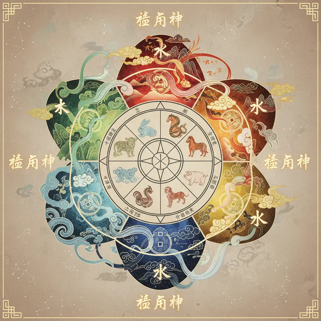 五行喜用神 - 十二地支