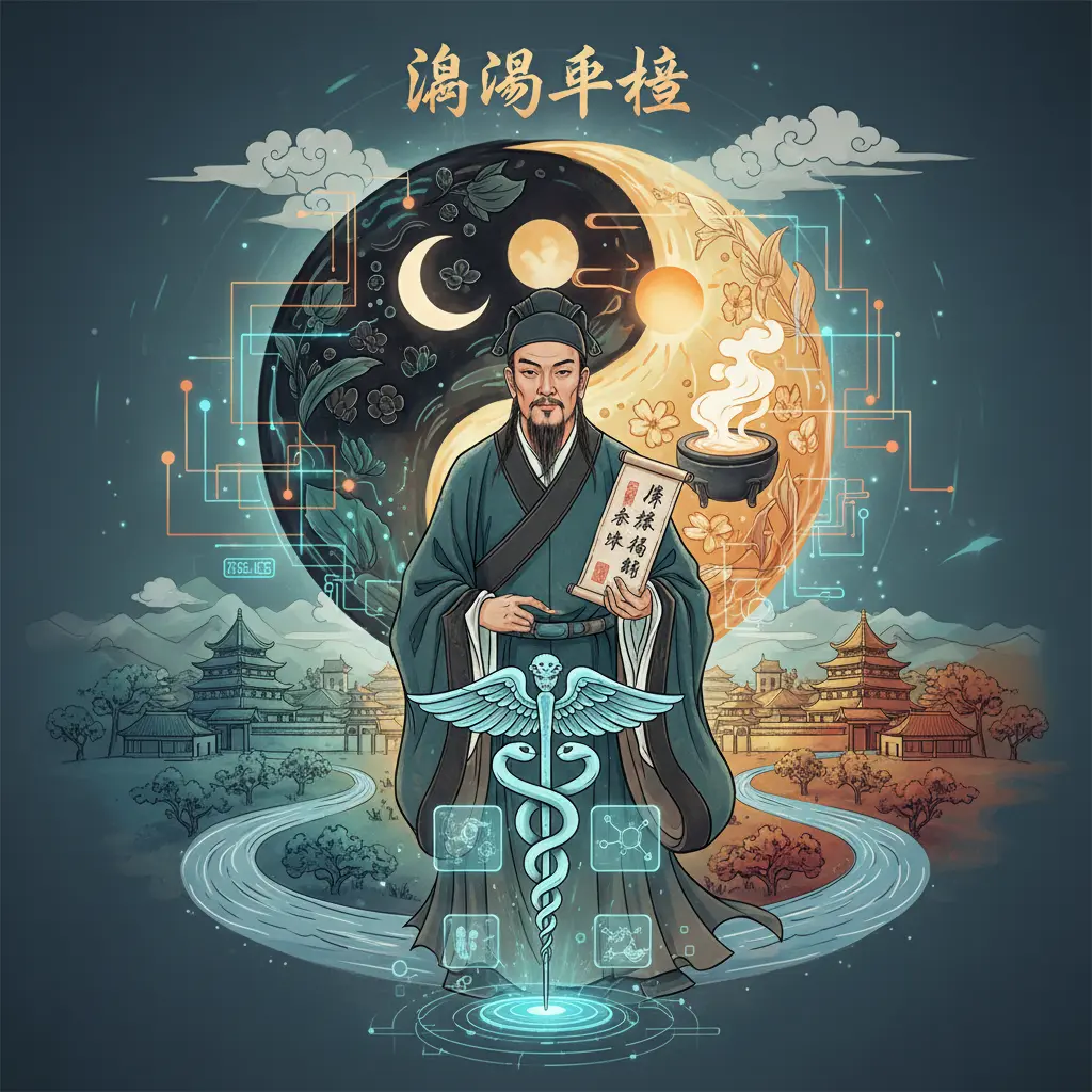 陰陽平衡 - 張仲景