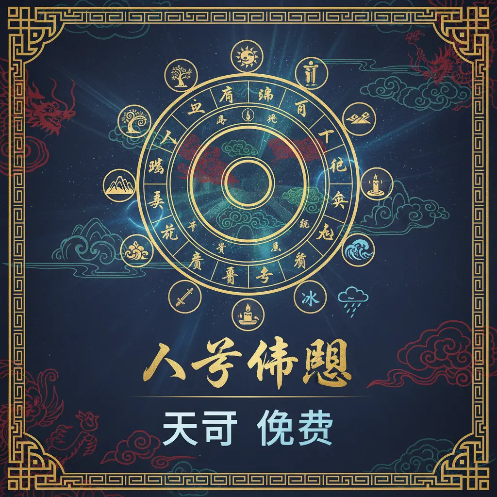 八字命盤 免費 - 天干
