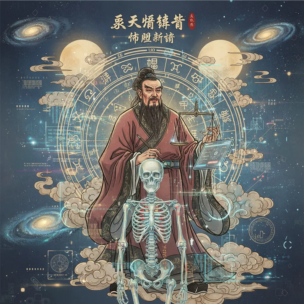 命盤解讀 - 袁天罡稱骨