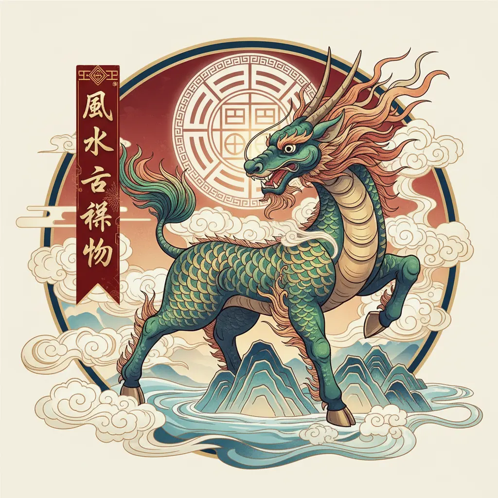 風水吉祥物 - 麒麟