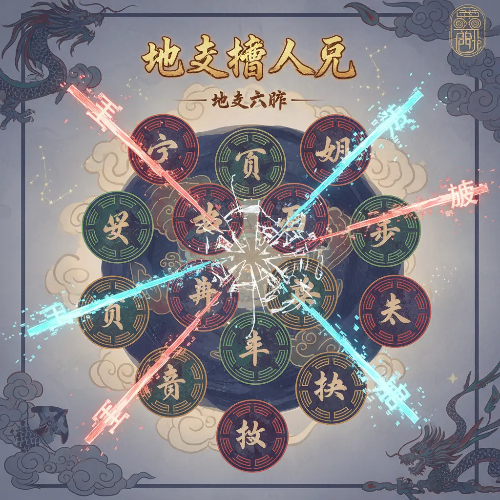 地支六破 - 地支藏人元