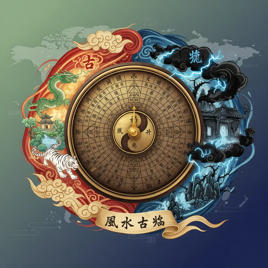 風水吉兇 - 羅盤