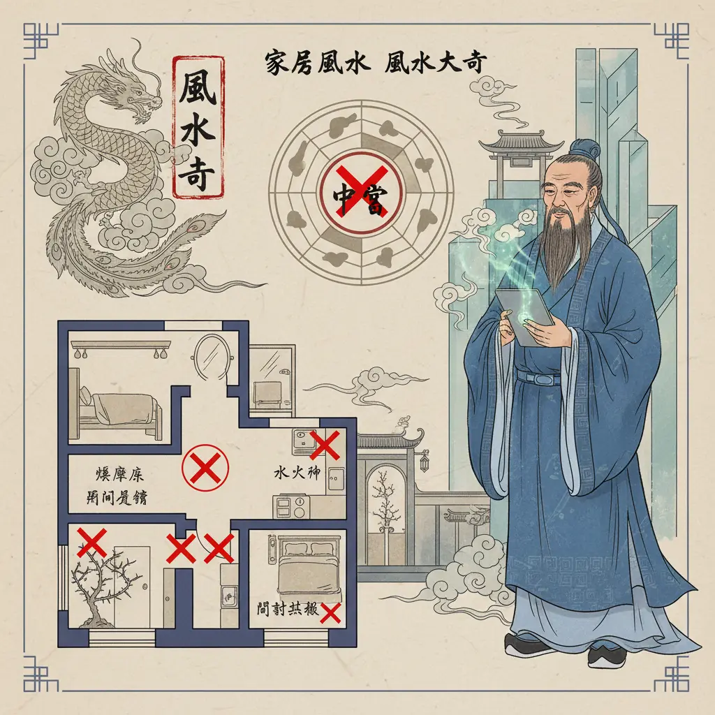 家居風水 - 風水大忌